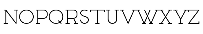 Renown Monoline Demo Font UPPERCASE