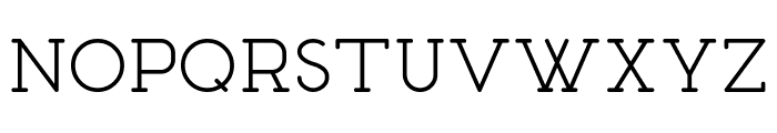 Renown Monoline Demo Font LOWERCASE