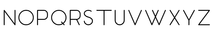 Renown Monoline Sans Demo Font UPPERCASE