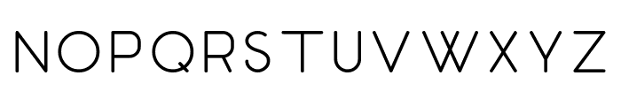 Renown Monoline Sans Demo Font LOWERCASE