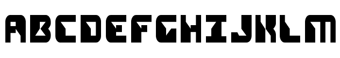 Replicant Condensed Font UPPERCASE