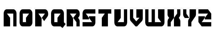 Replicant Condensed Font UPPERCASE