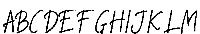 Reposida Personal Use Font UPPERCASE