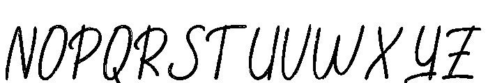 Reposida Personal Use Font UPPERCASE