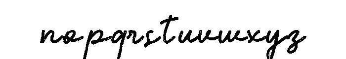 Reposida Personal Use Font LOWERCASE