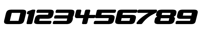 Republika III Exp - Ultra Italic Font OTHER CHARS