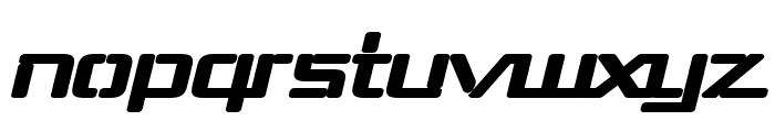 Republika III Exp - Ultra Italic Font LOWERCASE