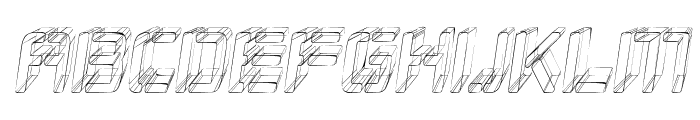 Republikaps Cnd - Sketch Italic Font LOWERCASE