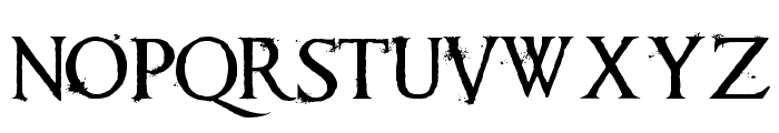 Requiem Font LOWERCASE