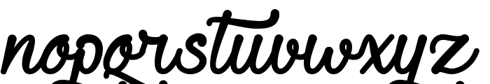 Requited Script Demo Font LOWERCASE