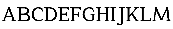 Res Minevia Trial Regular Font UPPERCASE