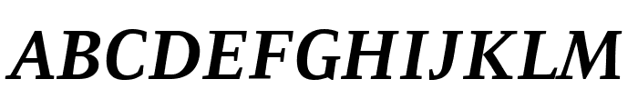 Resavska BG TT-Bold Italic Font UPPERCASE