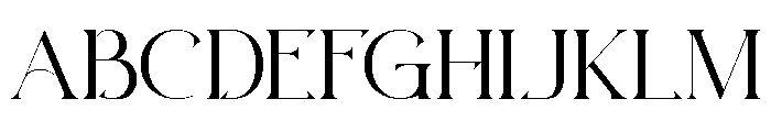 Resilient Shifting Demo Regular Font UPPERCASE