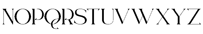 Resilient Shifting Demo Regular Font UPPERCASE
