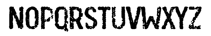 Resistance Font LOWERCASE