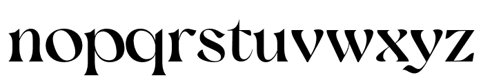 Resolide Serif PERSONAL USE Regular Font LOWERCASE