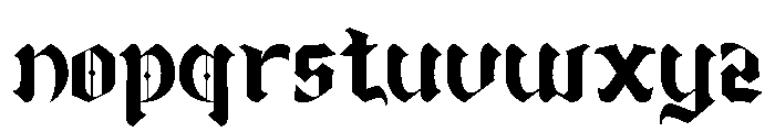 Resource Allocation Demo Regular Font LOWERCASE