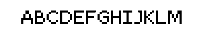Resource Regular Font UPPERCASE