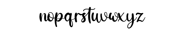 Ressoven Font LOWERCASE