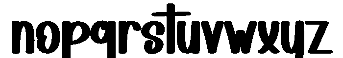 Restaurant2 Font LOWERCASE