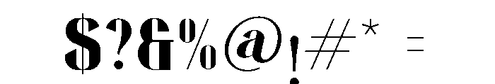 Restful Silent Font OTHER CHARS