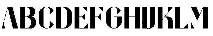 Restful Silent Font UPPERCASE