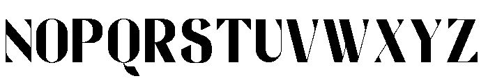 Restful Silent Font UPPERCASE
