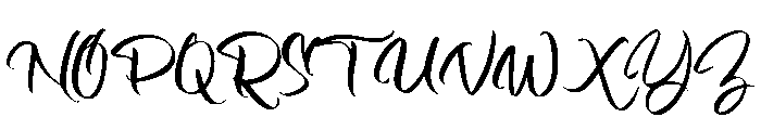 Restight Font UPPERCASE