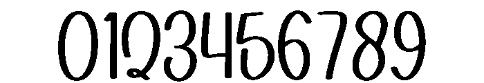 Resto Birthday Font OTHER CHARS