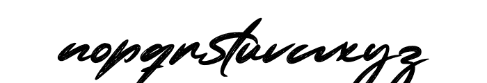 Restollia Script PERSONAL USE Regular Font LOWERCASE