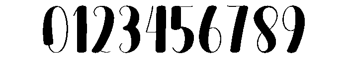 Restoration Font OTHER CHARS