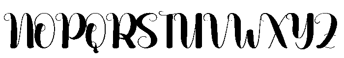 Restoration Font UPPERCASE
