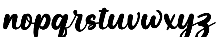 Resty Personal Font LOWERCASE