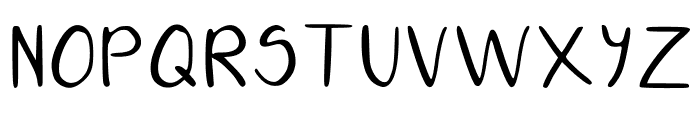 Retamosita Regular Font UPPERCASE