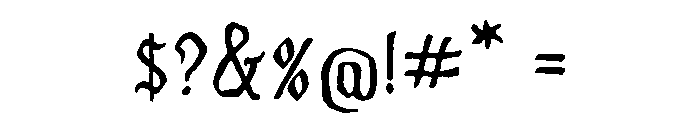 Retashio Demo Font OTHER CHARS