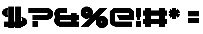 Retimoa Straight Font OTHER CHARS