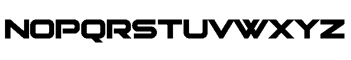 Retimoa Straight Font LOWERCASE