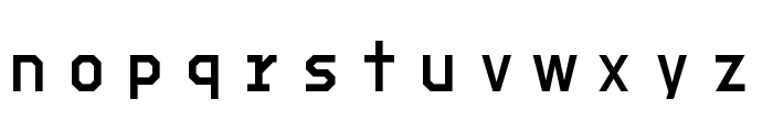 RetraConsole Regular Font LOWERCASE
