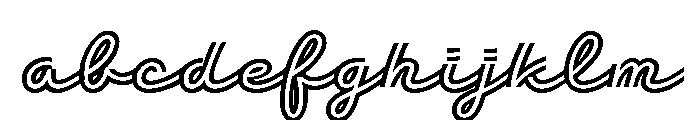Retro Bistretto Outline FONT