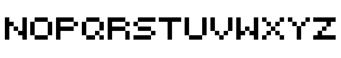 Retro Computer Font LOWERCASE