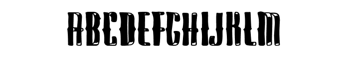 Retro Danger Gang Font UPPERCASE