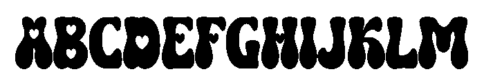 Retro Heart You FONT