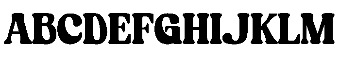 Retro Lagoon Personal Use Font UPPERCASE