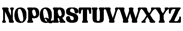 Retro Lagoon Personal Use Font UPPERCASE