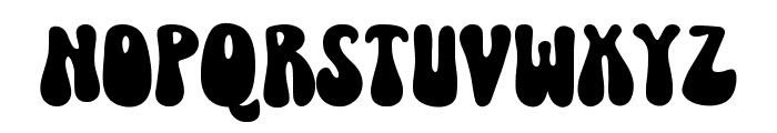 Retro Love1 Font UPPERCASE