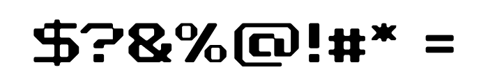 Retro Pixel Font OTHER CHARS