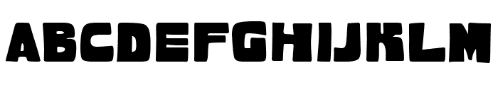 Retro Podcast Font UPPERCASE