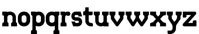 Retro Town Serif Font LOWERCASE