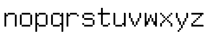 RetroCompute Font LOWERCASE
