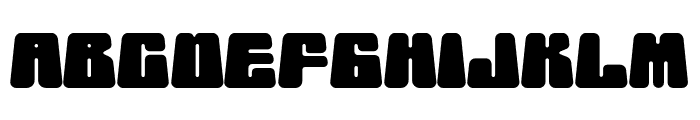 RetroDisco-Wide Font UPPERCASE